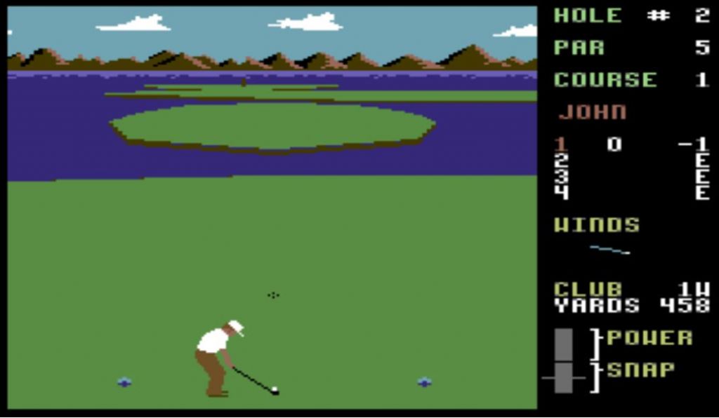 Leaderboard Golf for C64