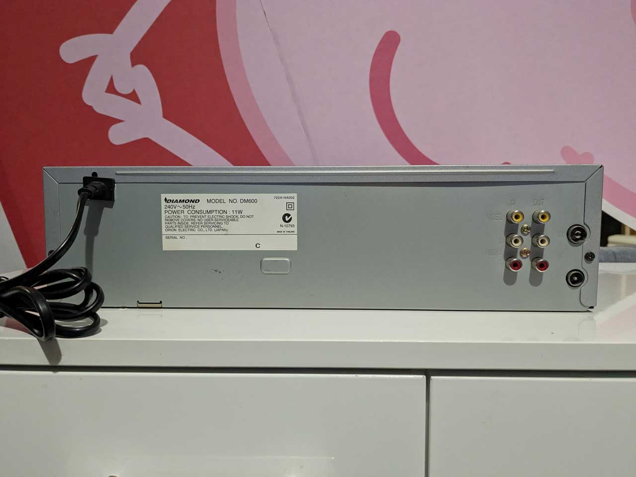 Diamond DM600 (rear)